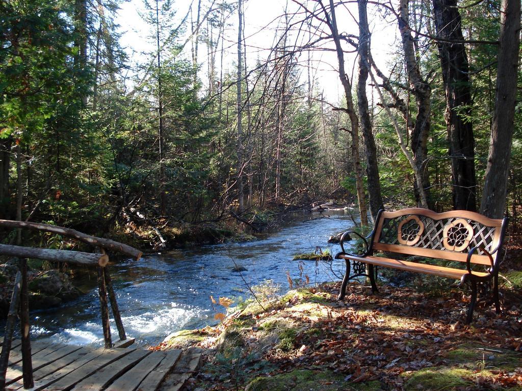 Auberge Du Lac-A-L'Eau-Claire Saint-Alexis-des-Monts Bagian luar foto