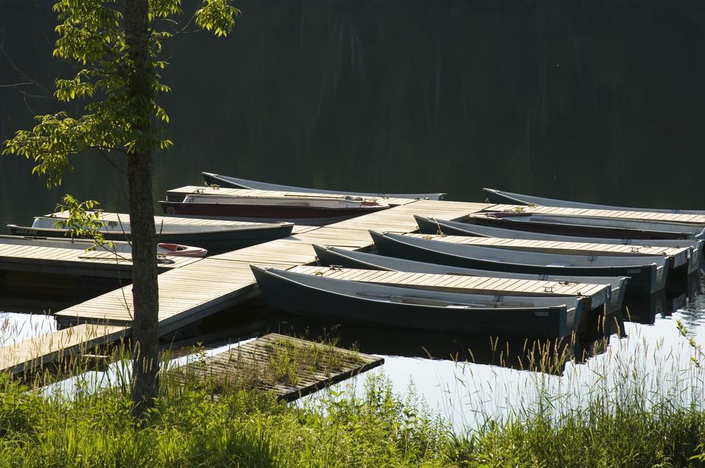 Auberge Du Lac-A-L'Eau-Claire Saint-Alexis-des-Monts Bagian luar foto